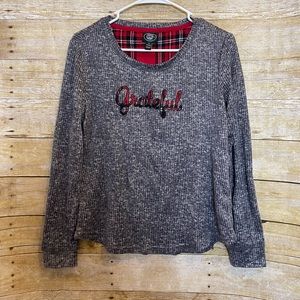 Laura Ashley Grateful long sleeve shirt 🛍